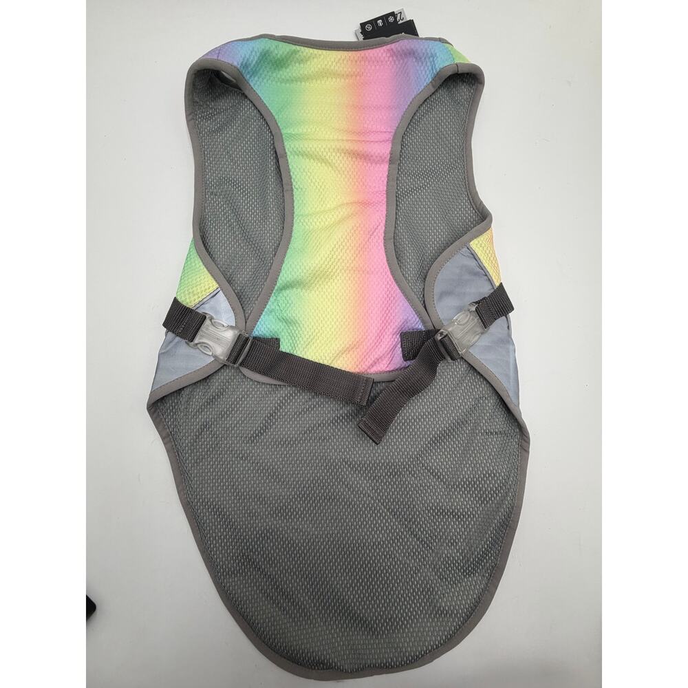 NWT Canada Pooch Rainbow Dog Cooling Vest 22” - Picture 3 of 6